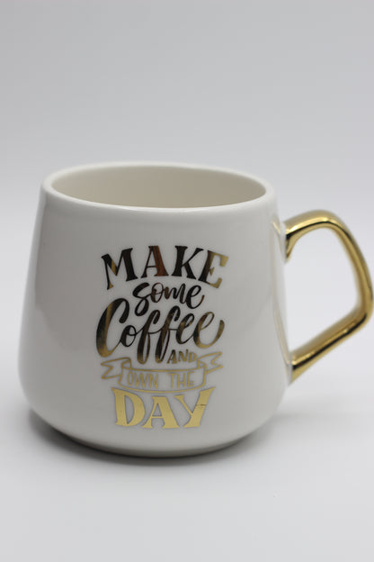 Qahwa Make Some Coffee Own The Day Mug