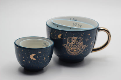 Hamsa Moon & Stars Measuring Cups