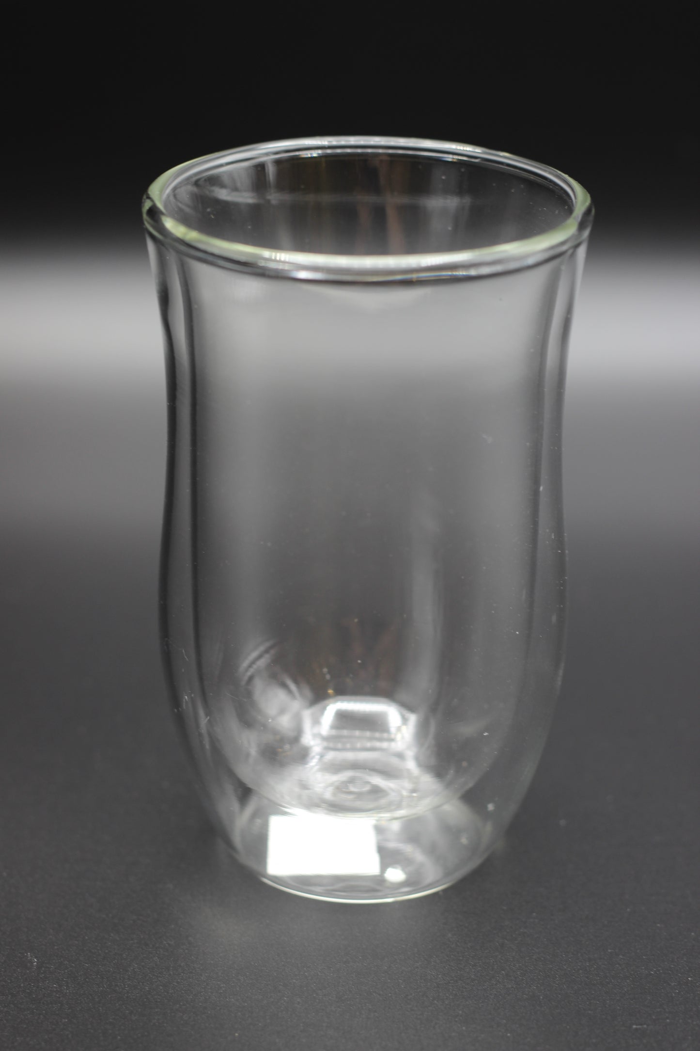 Curved Double Glass without handle 250ml