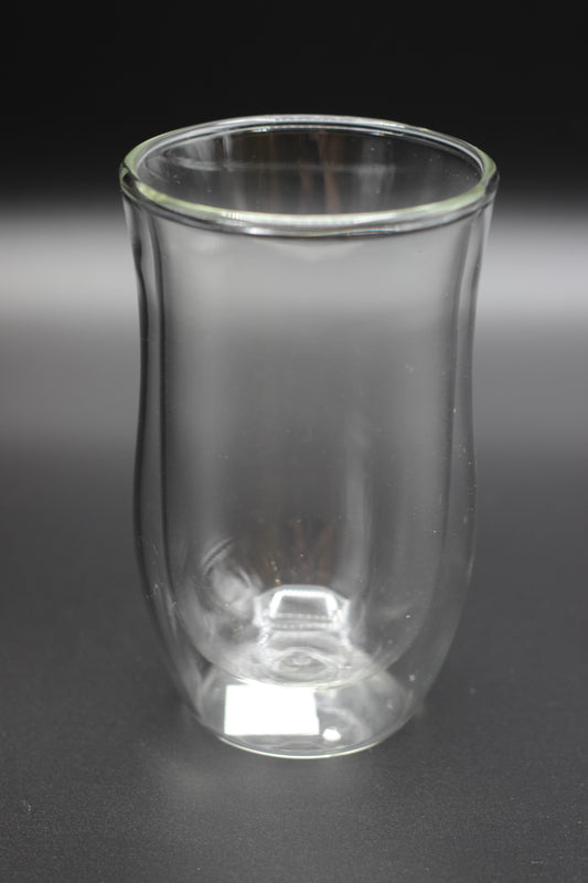 Curved Double Glass without handle 250ml