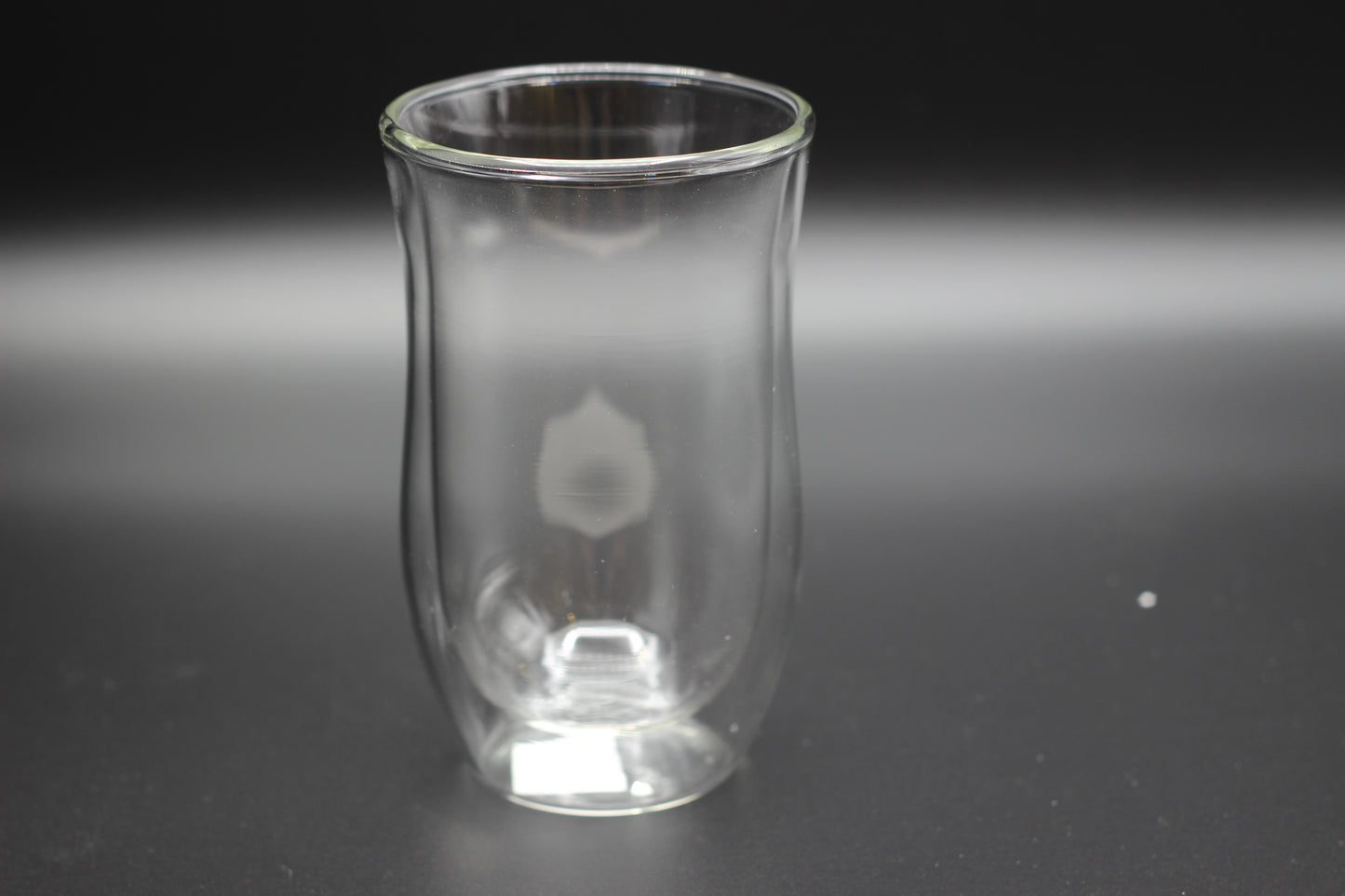 Curved Double Glass without handle 250ml