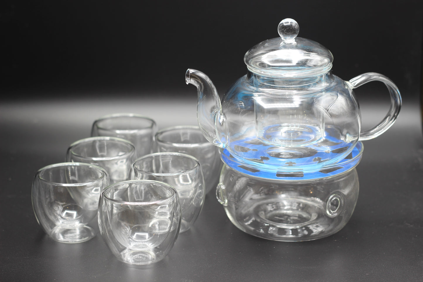 Glass Teapot Set