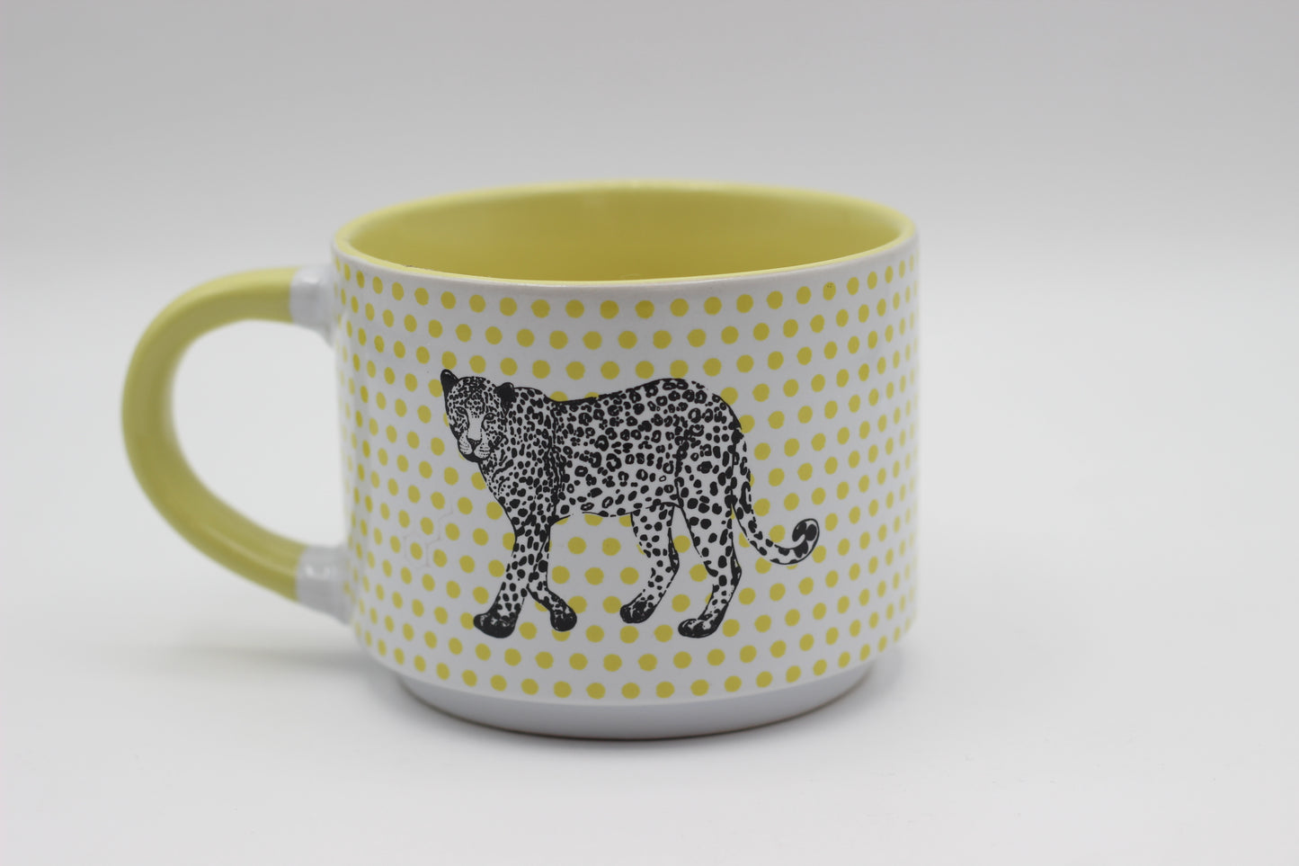 Yellow Leopard Mug