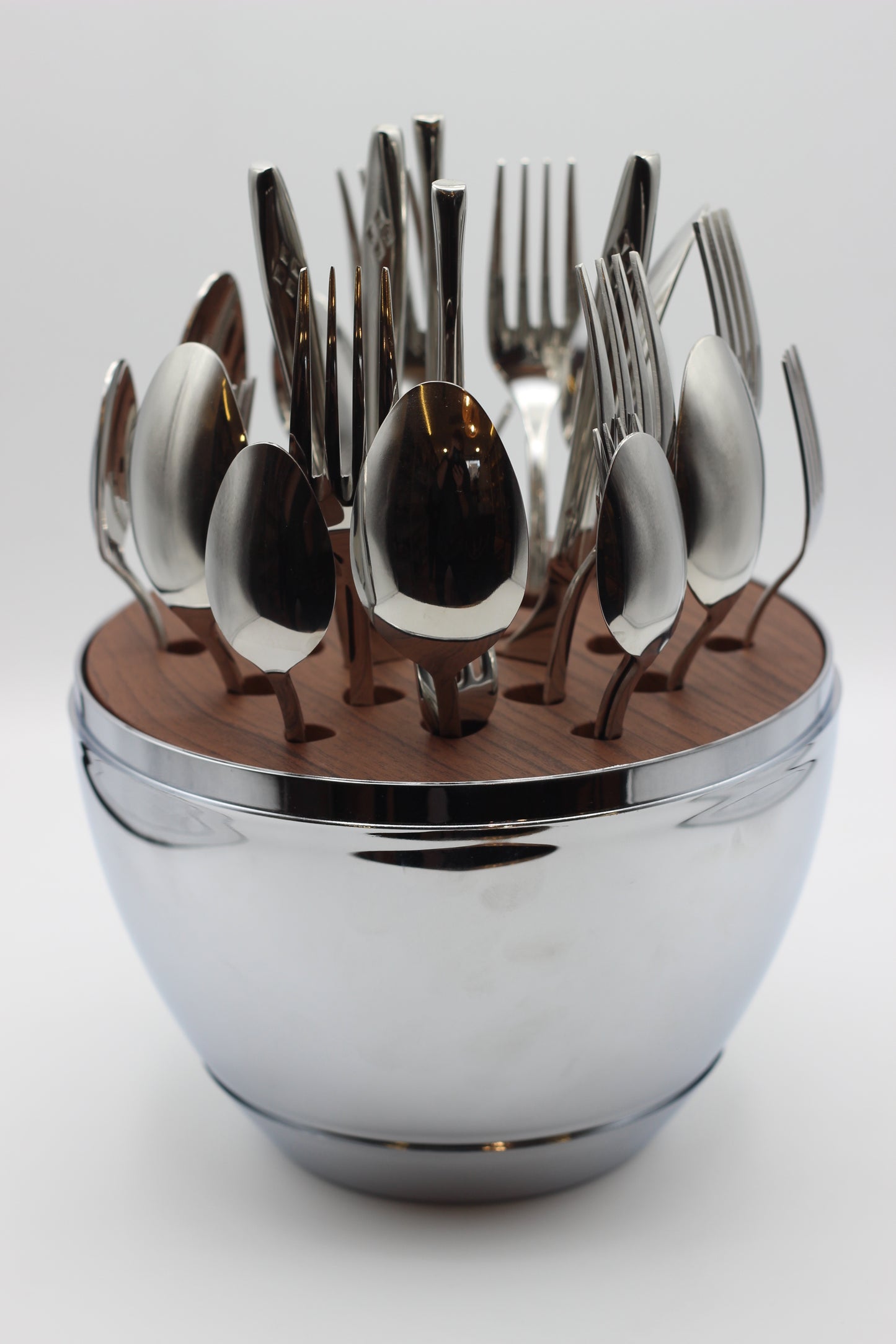 Classic Silver with engravings 30 Pcs Cutlery set