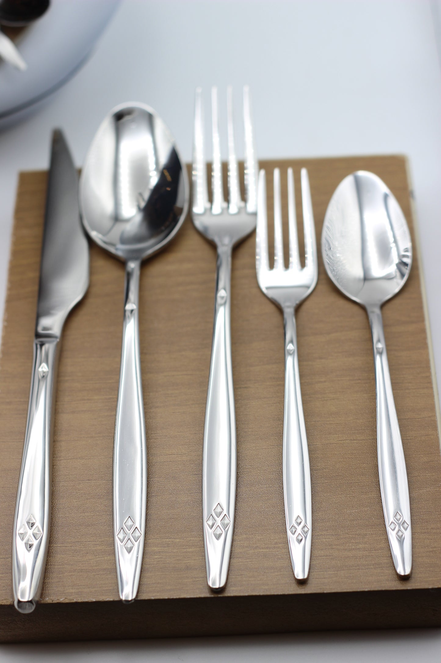 Classic Silver with engravings 30 Pcs Cutlery set