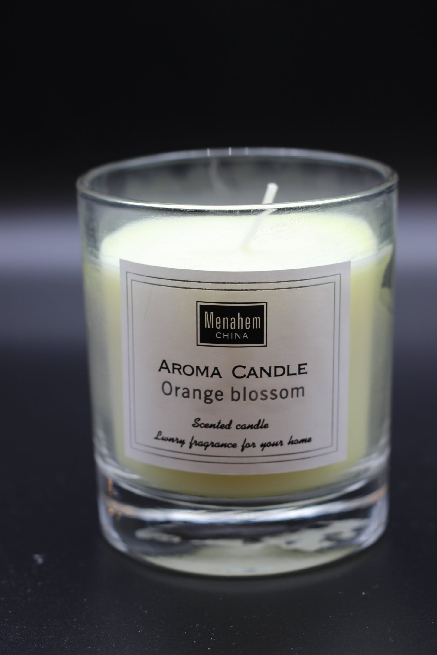 Orange Blossom Scented Candle