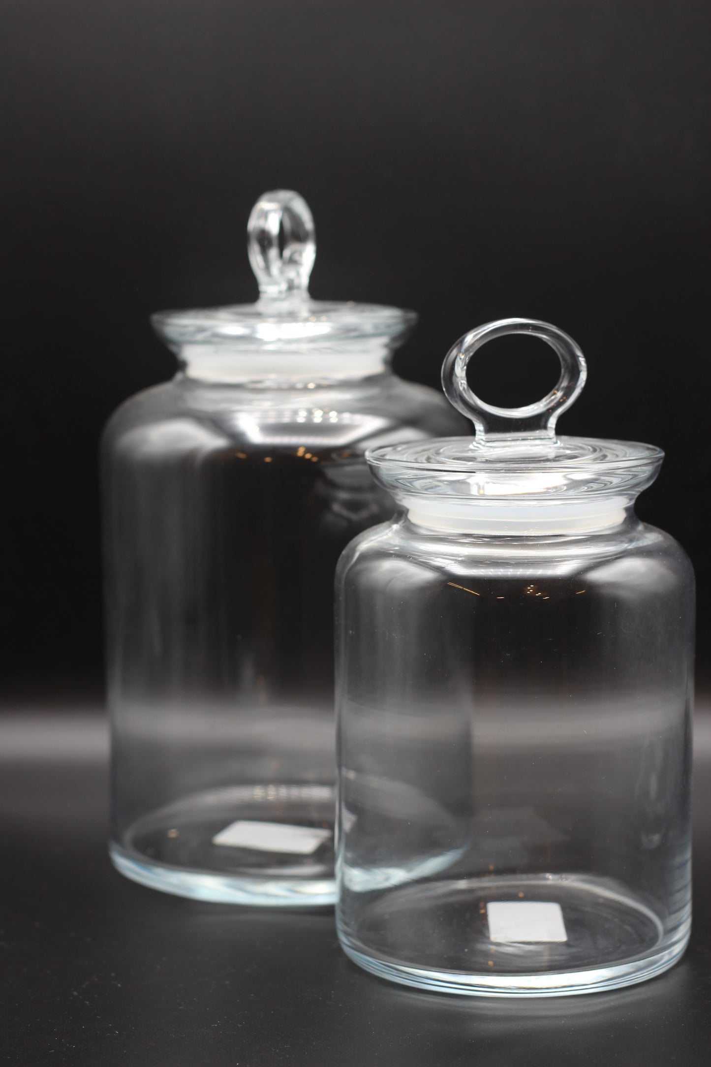 Medium Jar With Glass Lid