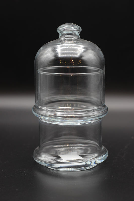 2 Tier Glass Dome Set - Villa Patisseserie