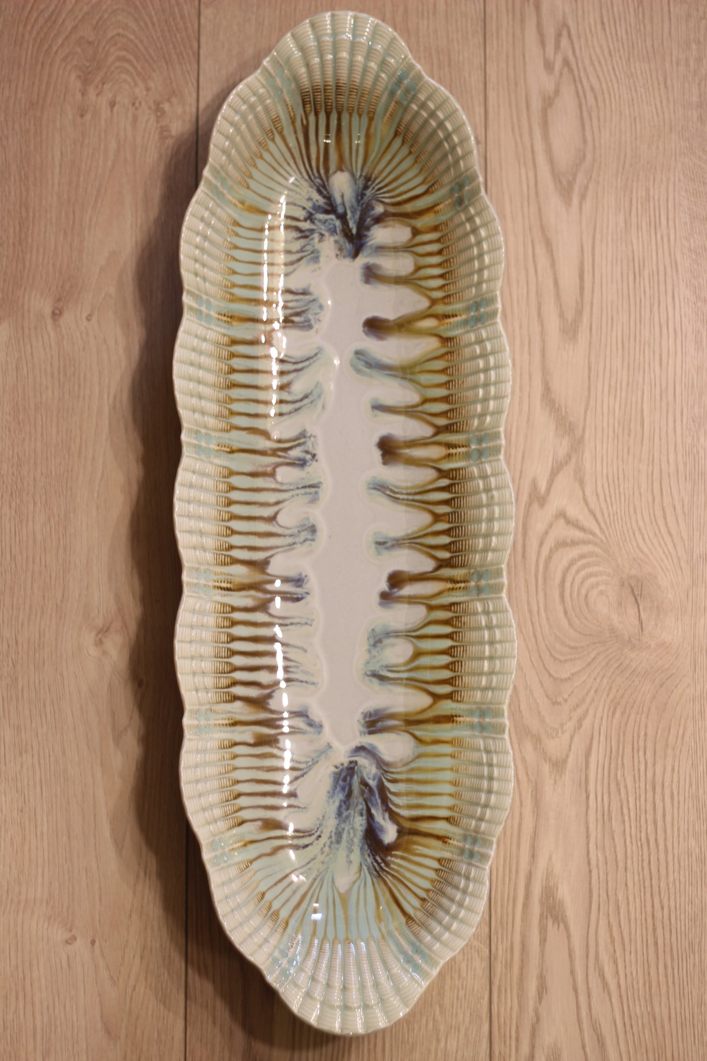 Large Coral Platter