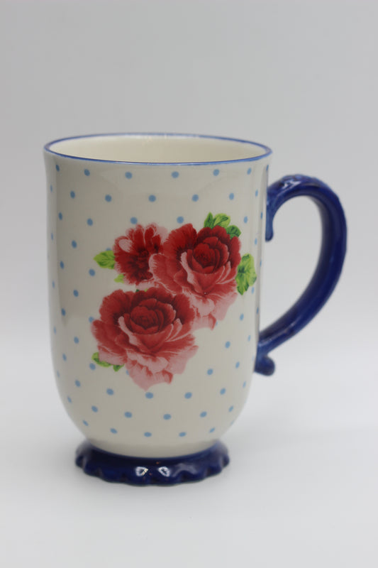 Oversized Heritage Floral Mug