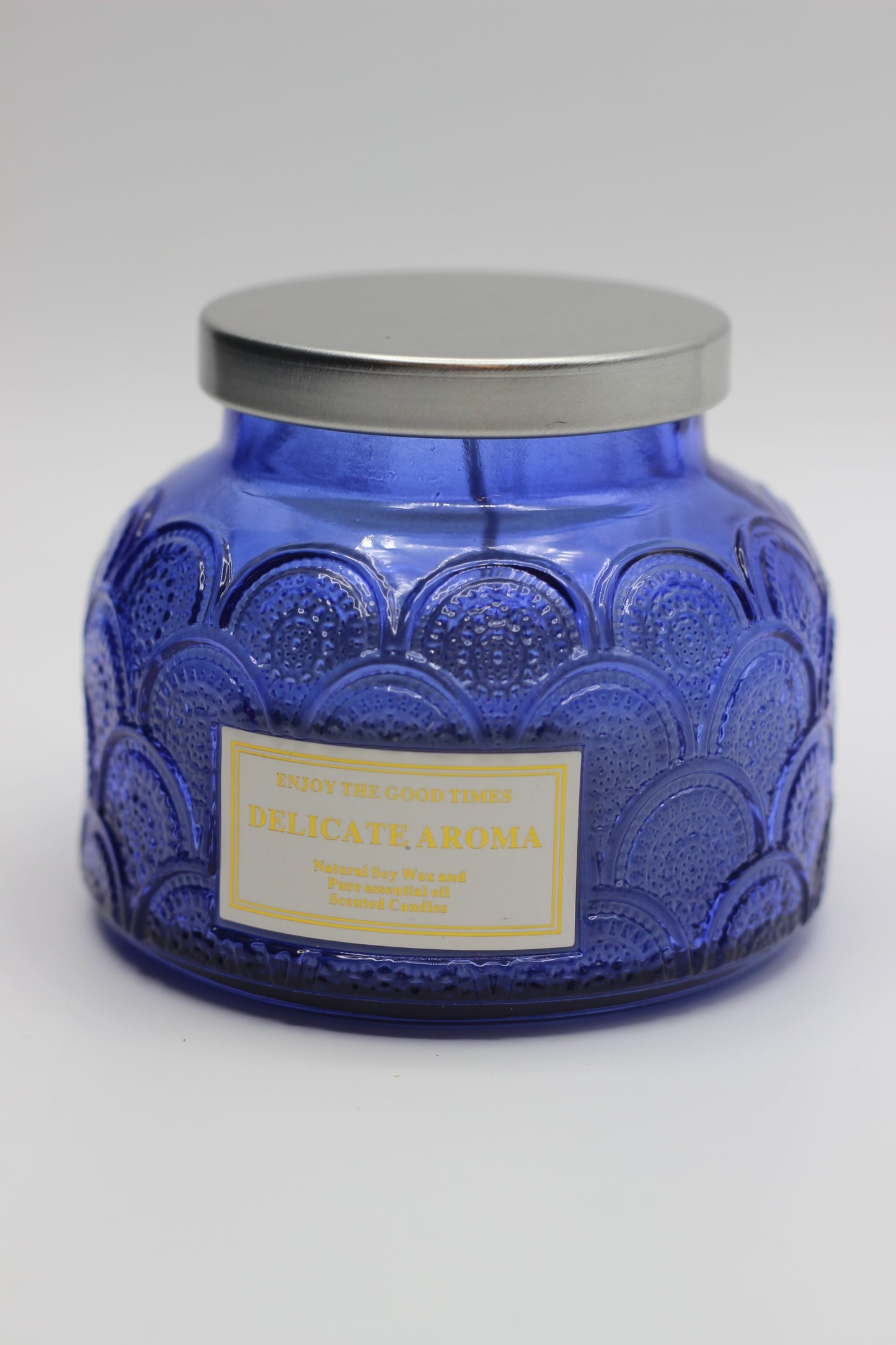 Decorative Scented Candle Jar with Lid