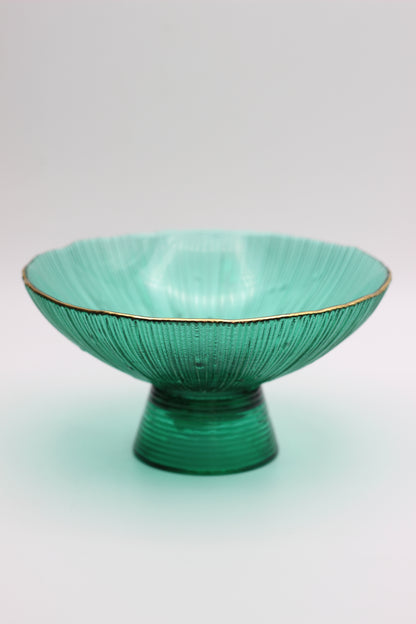 Footed glass Bowl