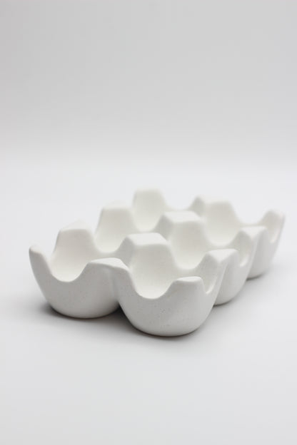 Ceramic Egg Holder Tray