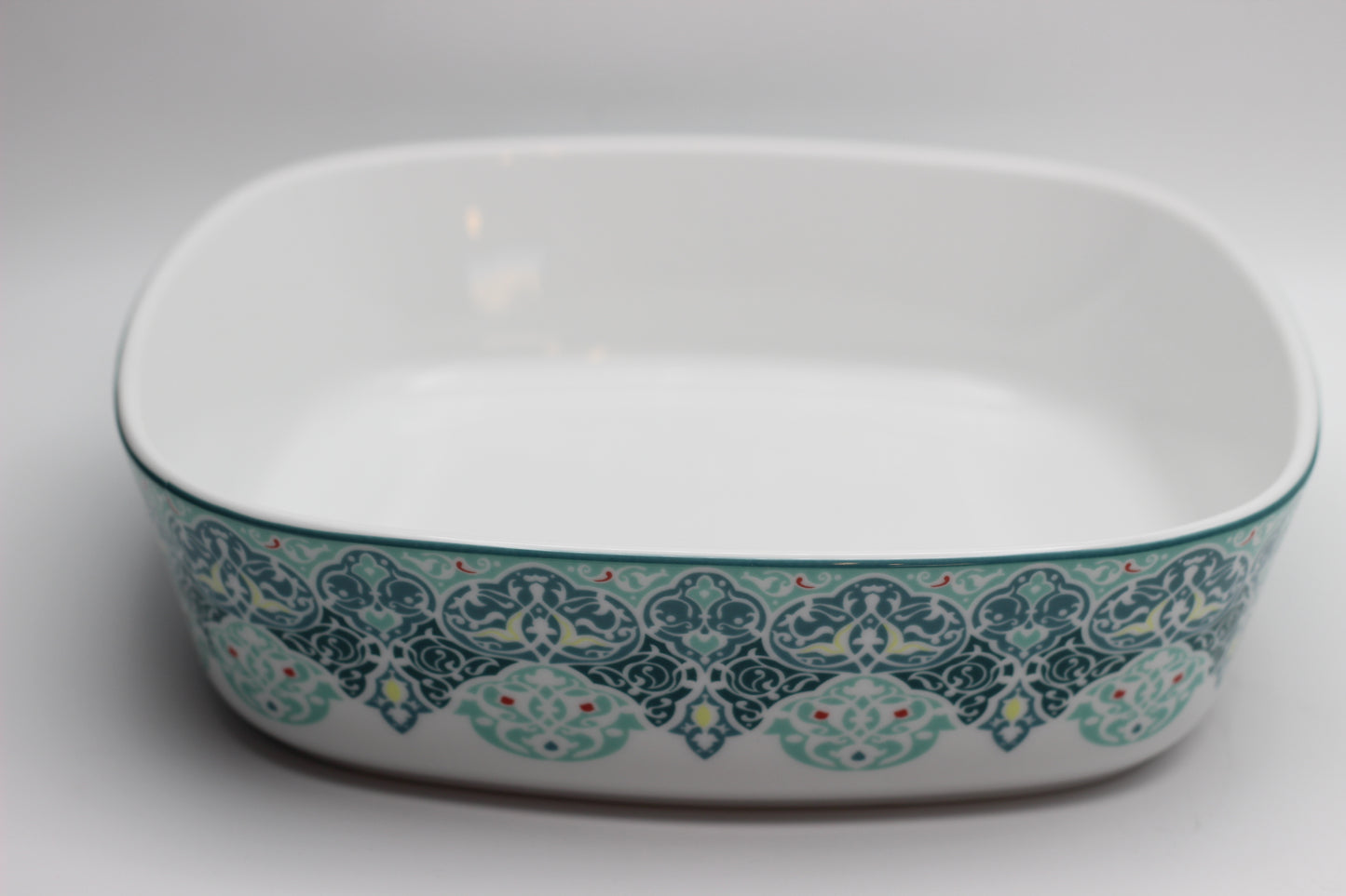 Aqua Blue  Square Oven Dish