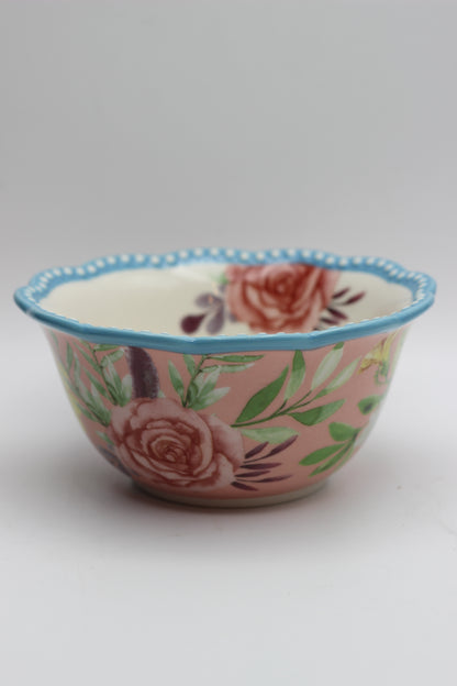 Vintage Floral Bowl