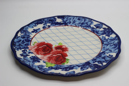 Heritage Floral Plate