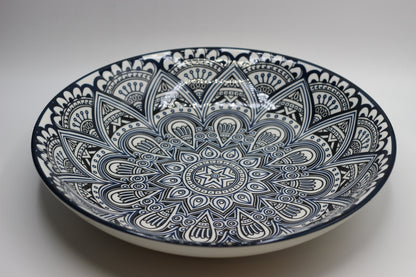 Oversized Patterned Bowl