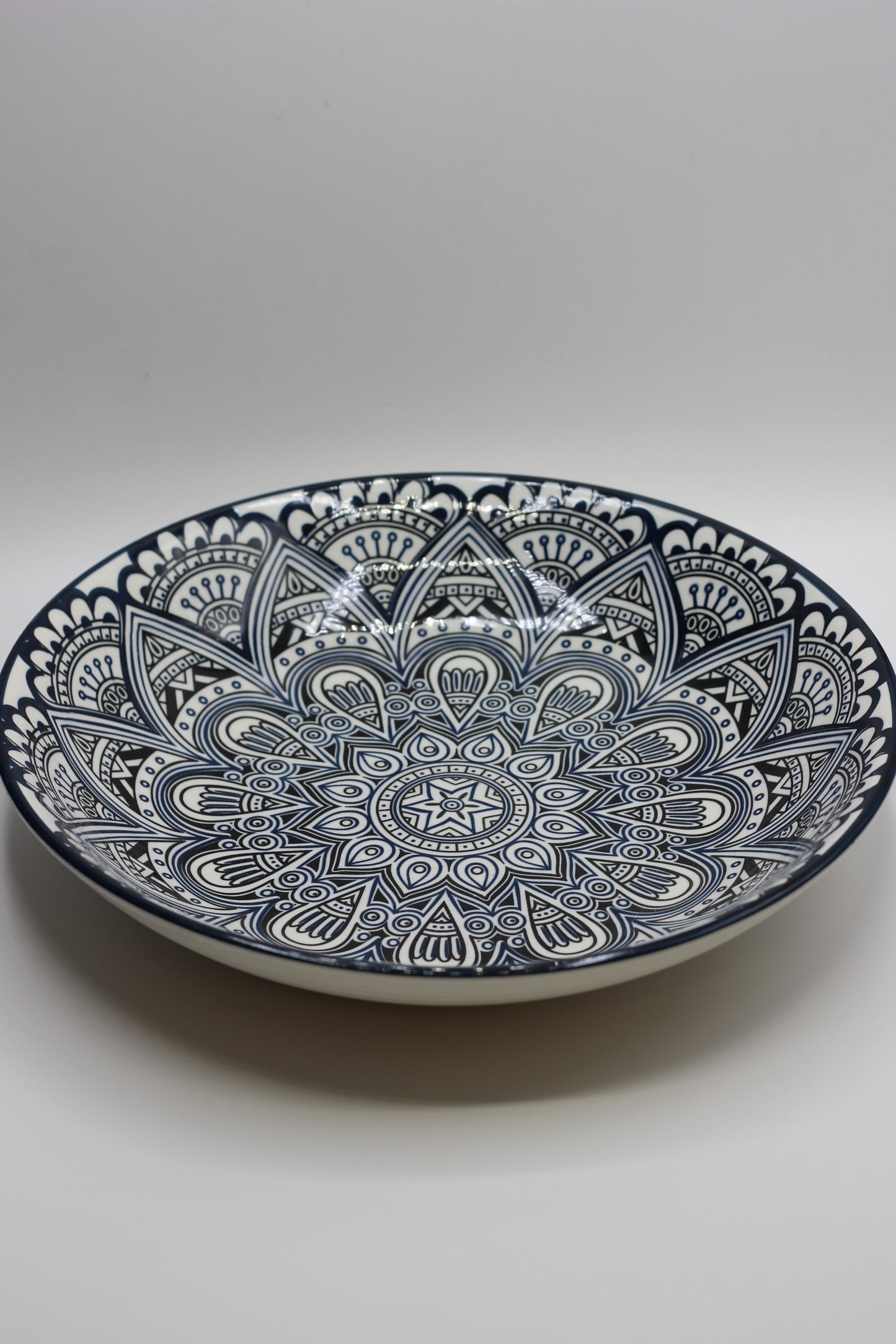 Oversized Patterned Bowl