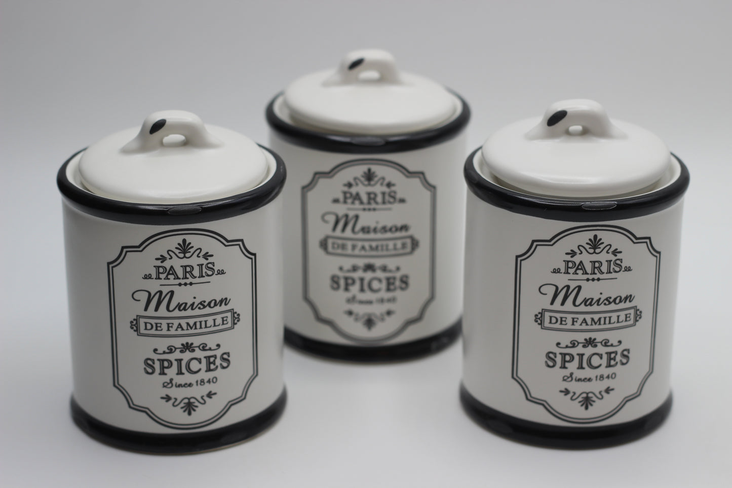 Maison Defamille Spices Jars Set of 3 Pcs