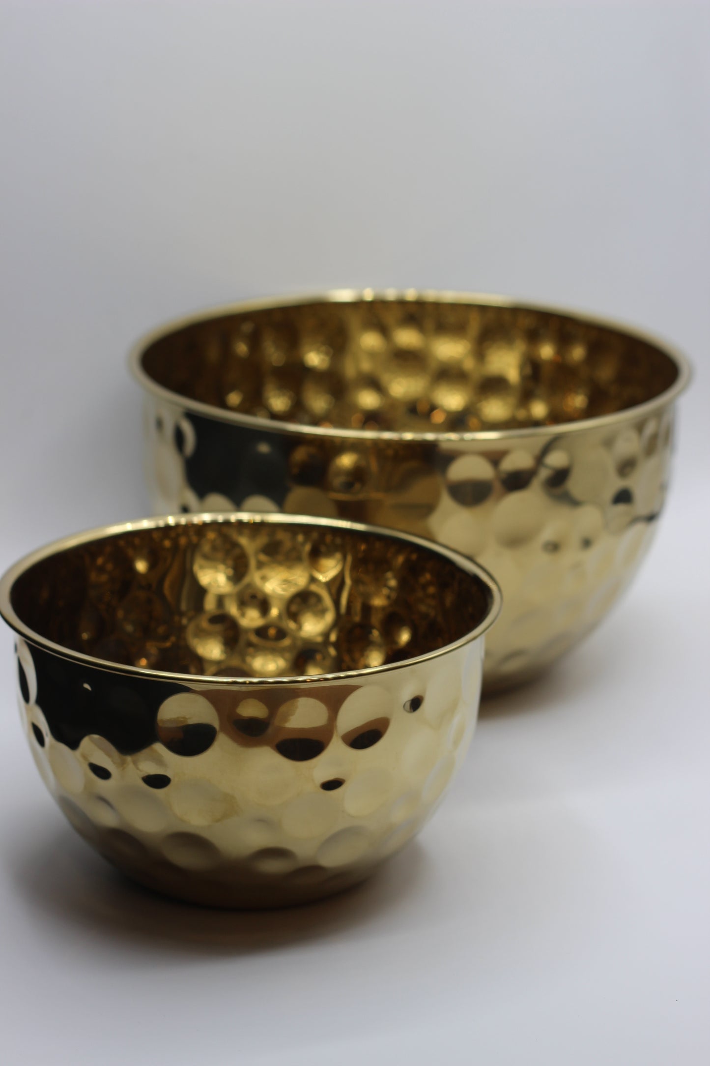 Gold Hammered Bowl