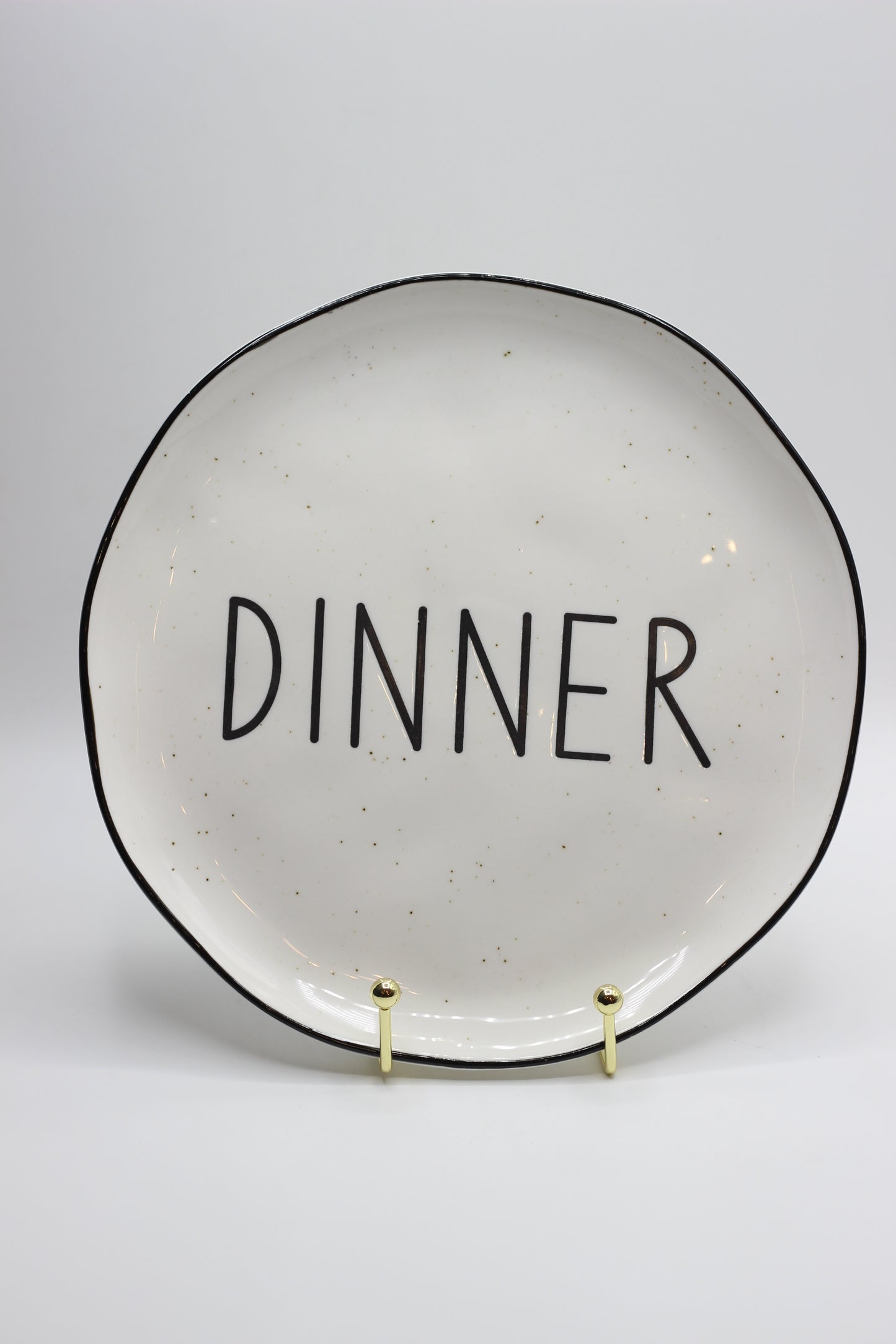 Titled Dinner Plate