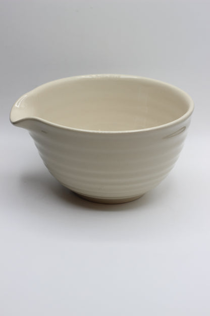 Beige Mixing Bowl