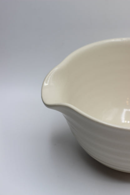 Beige Mixing Bowl