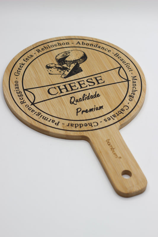 Round Bamboo Cheese Board