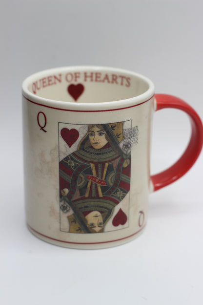 Set of 2 King And Queen Playing Card Mugs