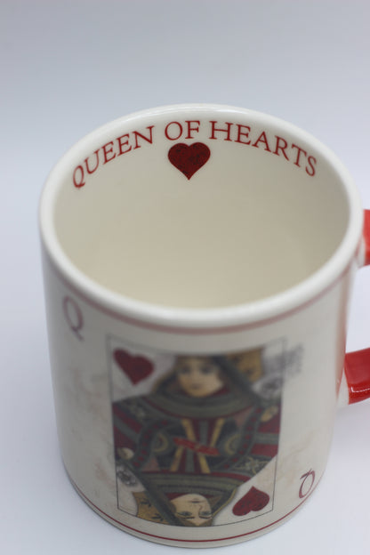 Set of 2 King And Queen Playing Card Mugs