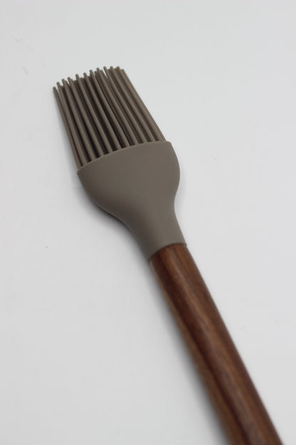 Wooden With Silicone Cooking Brush