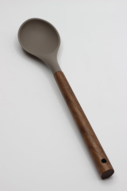 Wooden and Silicone Cooking Spoon