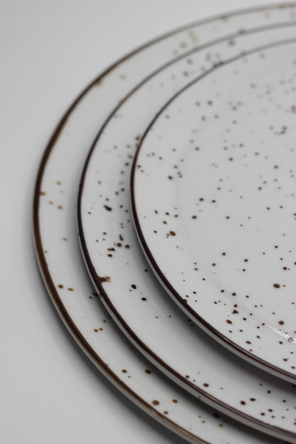 Set of 3 Round Dotted Platters