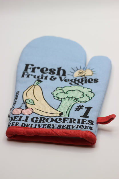 Edible Printed Oven Mitten