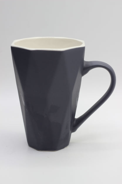 Diamond 350 ml Porcelain Mug Grey