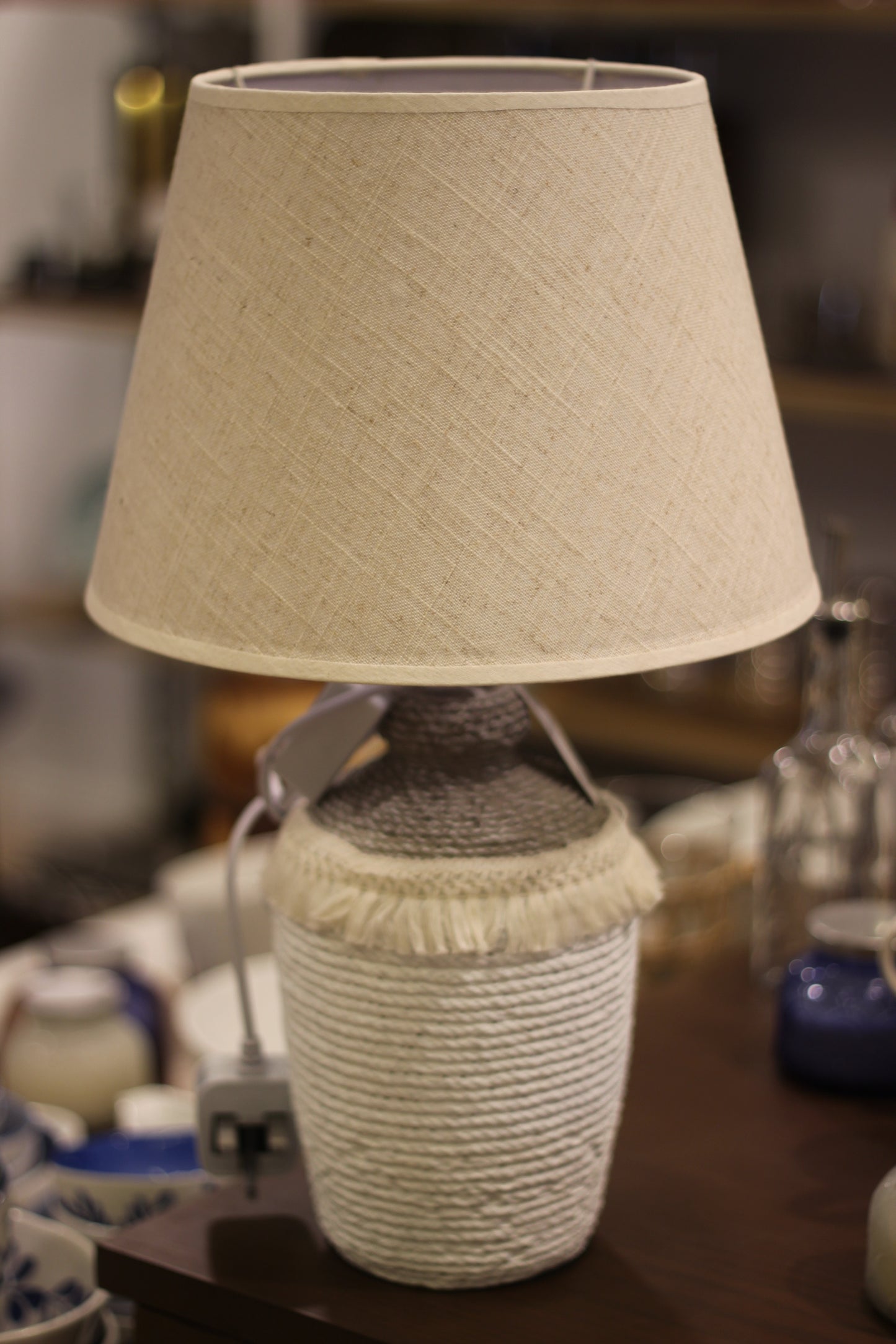 Beaded Table Lamp