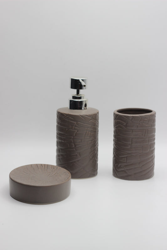 Textured Bathroom Set of 2 pcs.