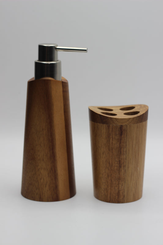 Bamboo Bathroom Set of 2pcs.