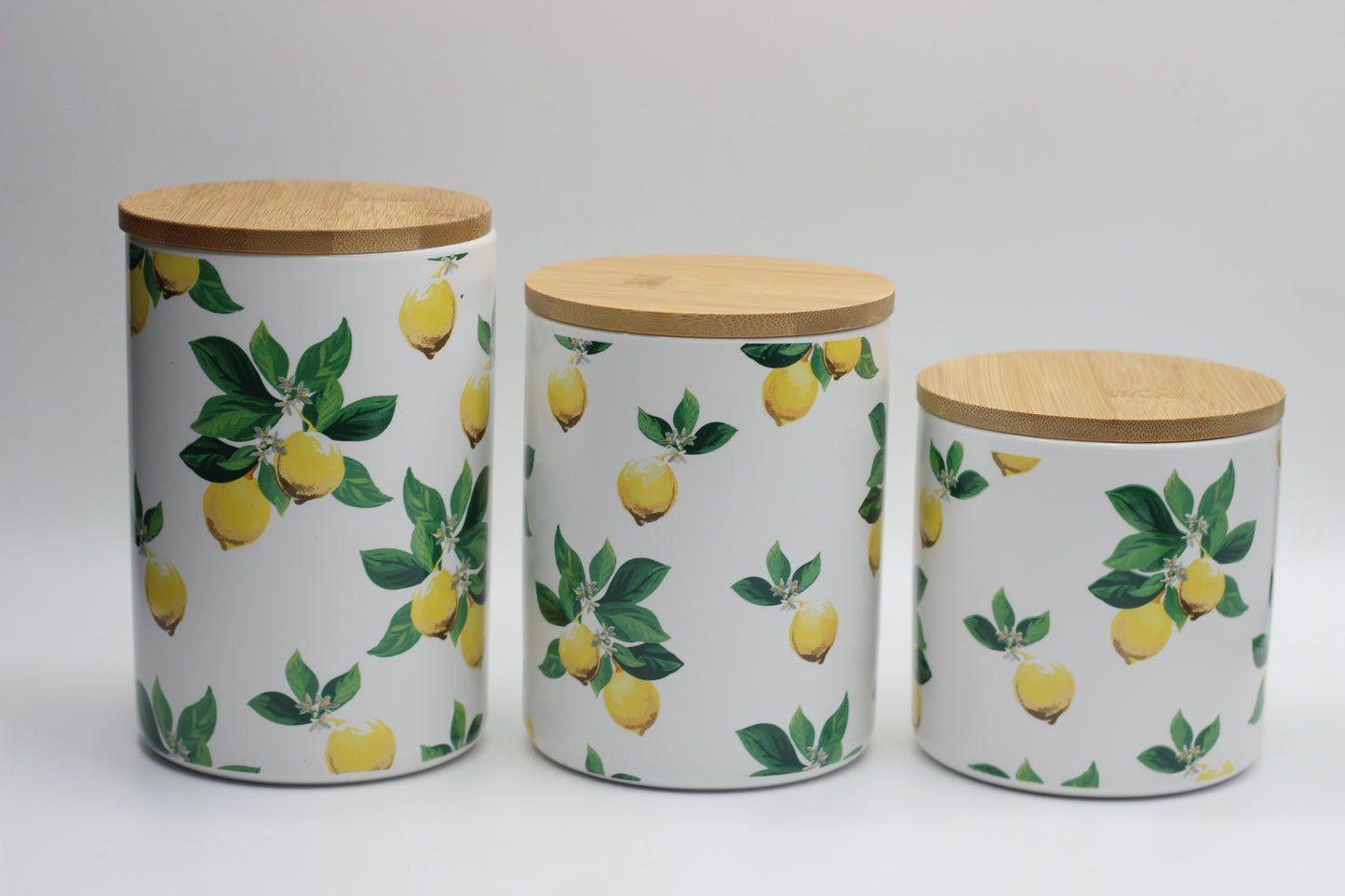 Lemon Canisters Set