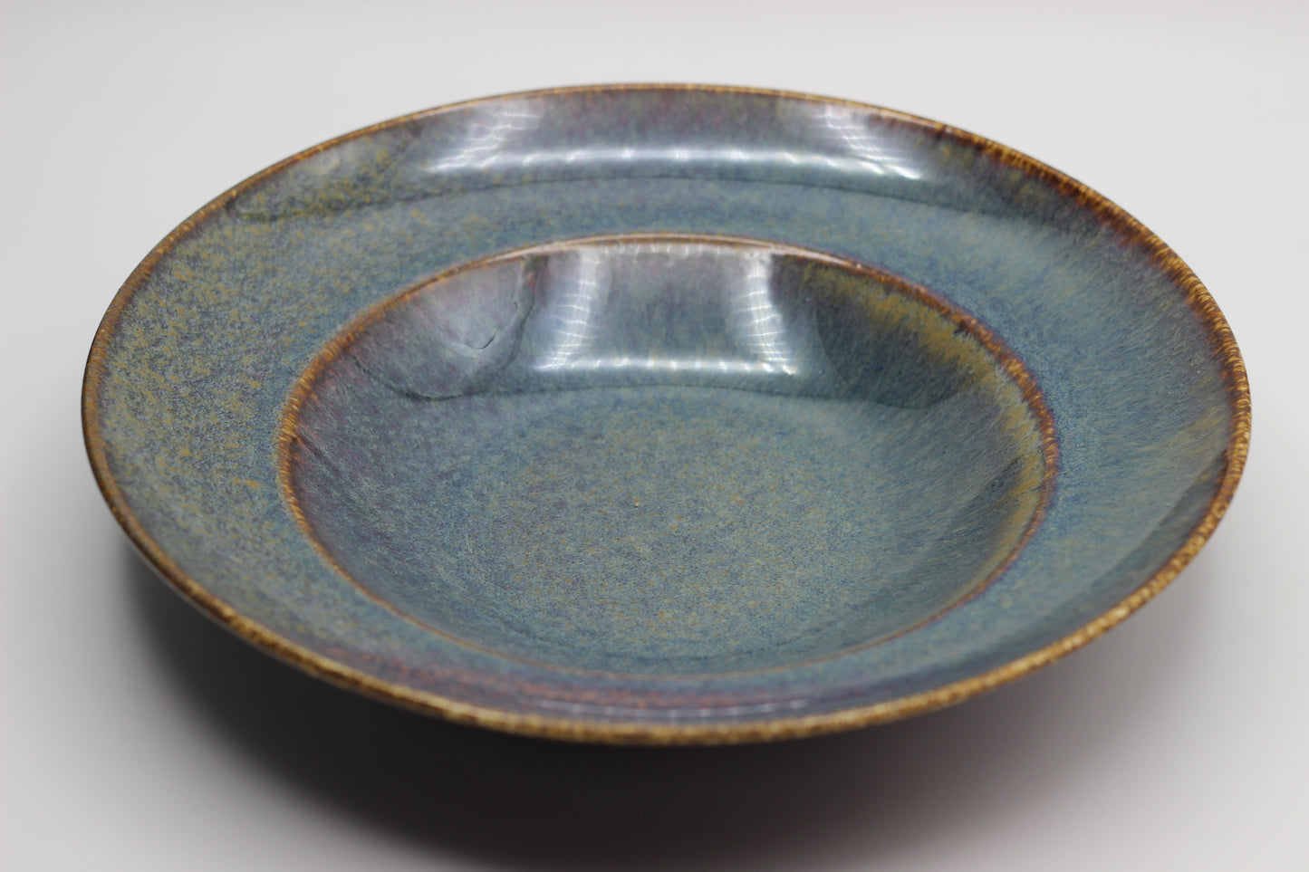 Bluish-Brown Salad Bowl