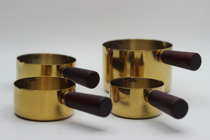 Stackable Gold Measuring Cups