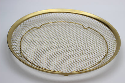 Gold Stainless Steel Strainer Tray