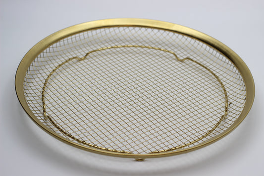 Gold Stainless Steel Strainer Tray