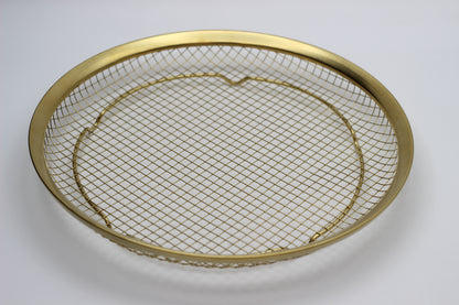 Gold Stainless Steel Strainer Tray