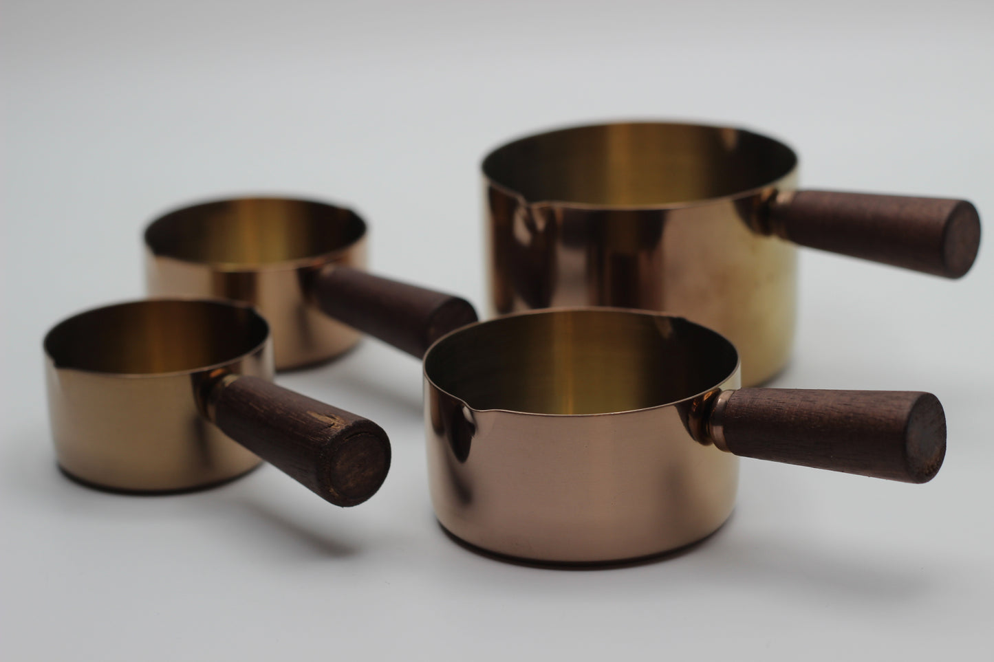 Rose Gold Stainless Steel Measuring Cups