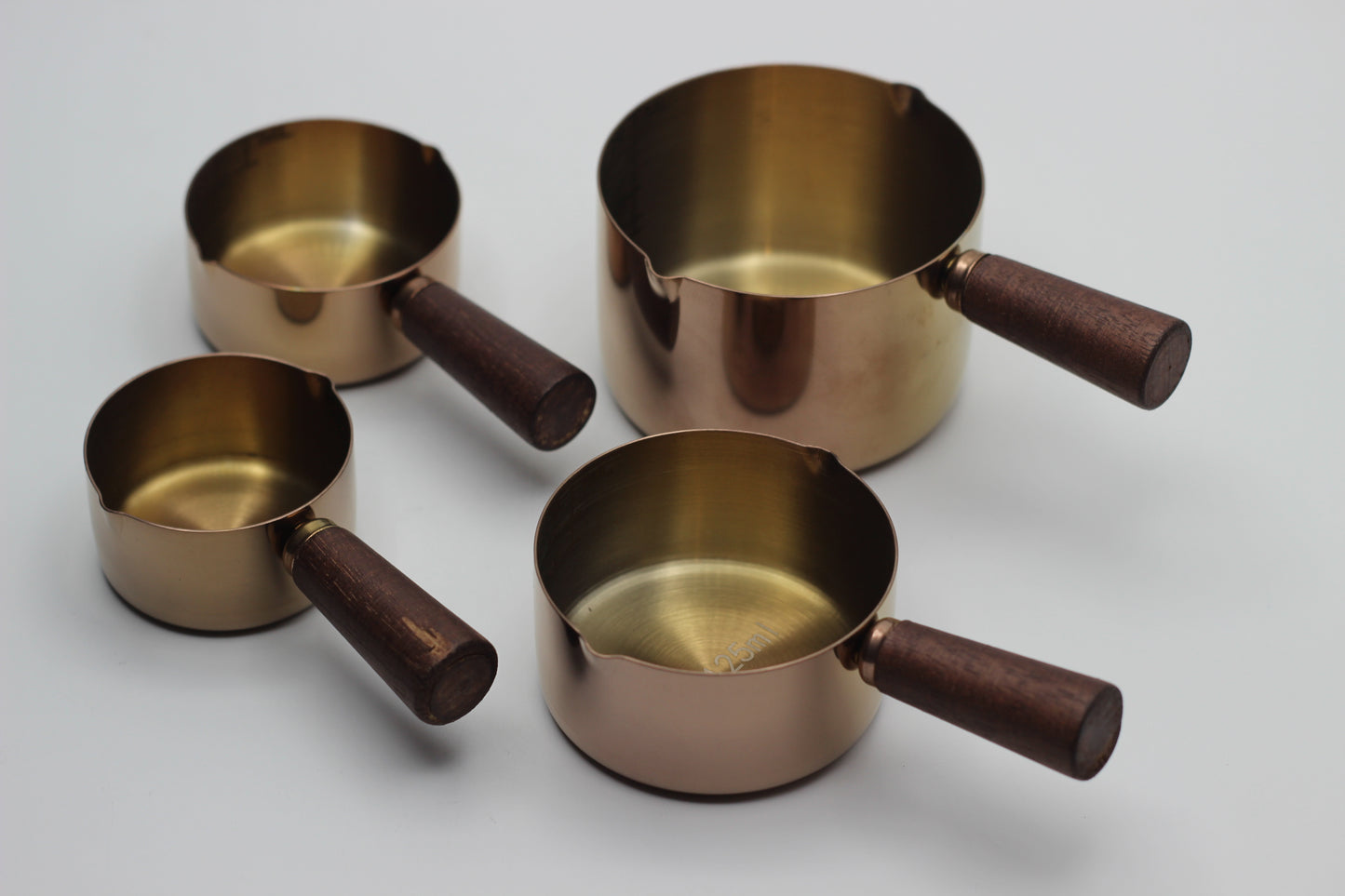 Rose Gold Stainless Steel Measuring Cups