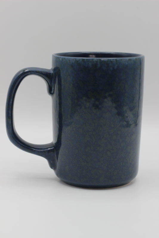 Oversized Navy-Blue Mug