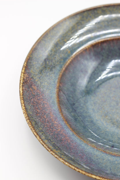 Bluish-Brown Salad Bowl