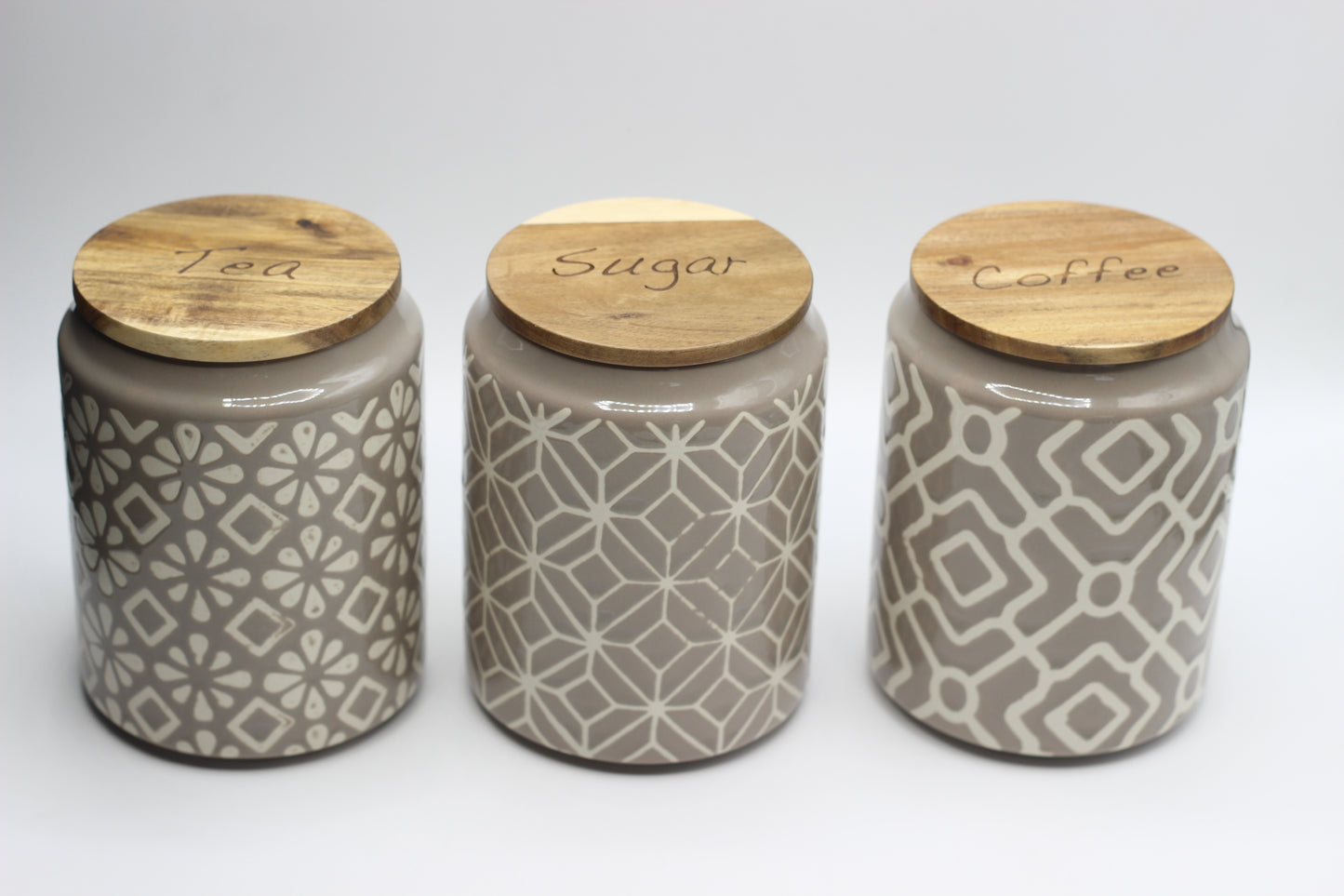 Geometric Canister Set