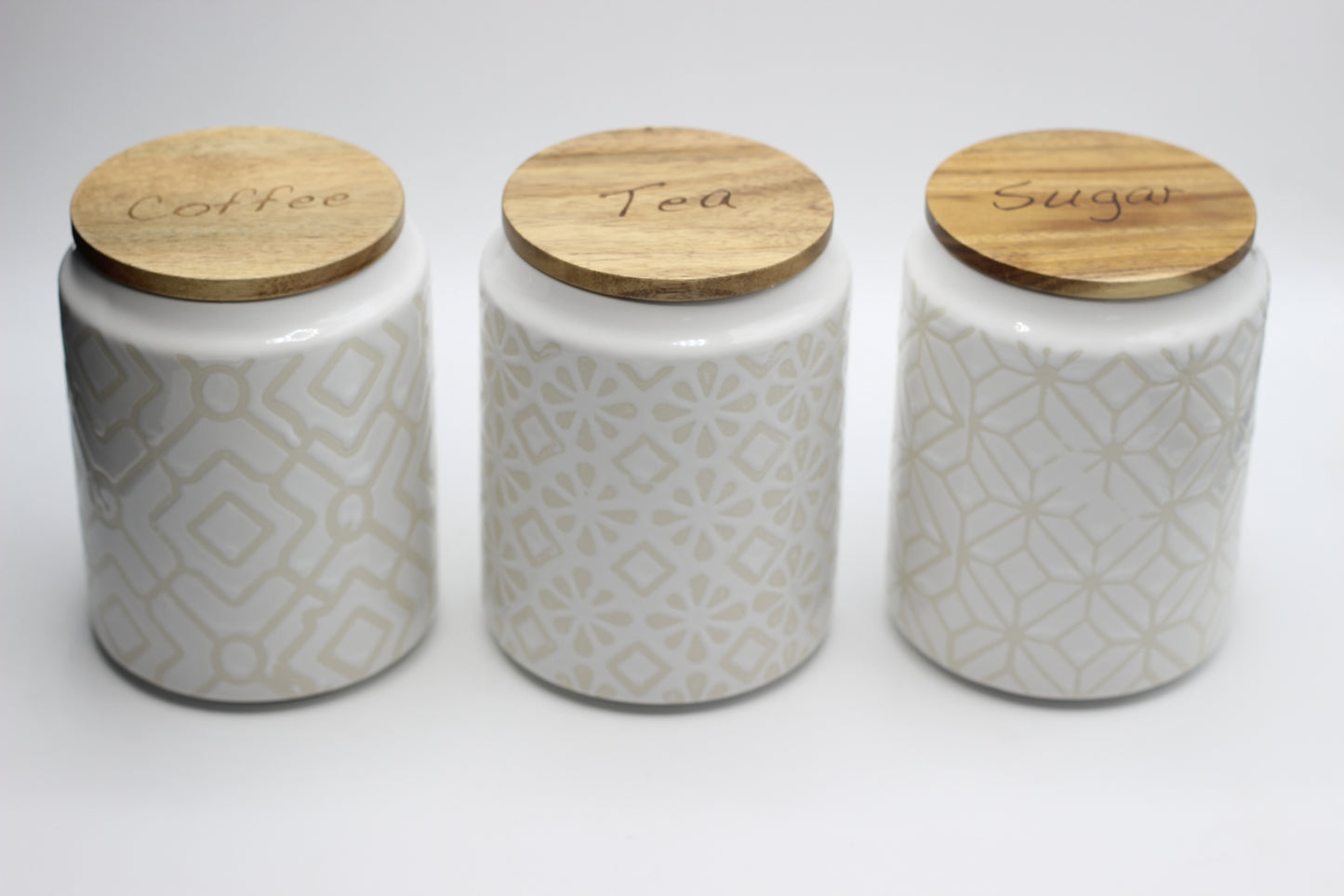 Geometric Canister Set